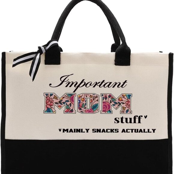 Canvas Tote Bag Cotton Large Reusable Shopping Beach Travel Gift - Picture 1 of 7